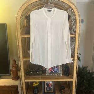 Vince White Button Down Shirt